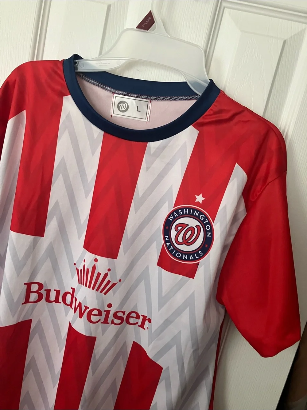 Washington Nationals Budweiser Jersey
